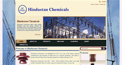 Desktop Screenshot of hindustanchemicals.com